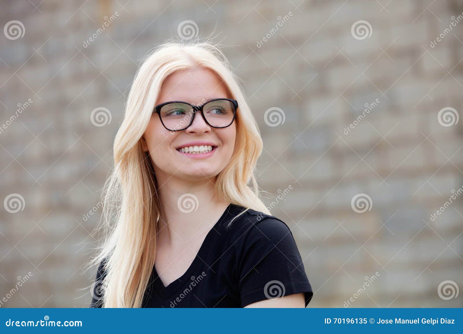 White Glasses and Blonde Hair - wide 5