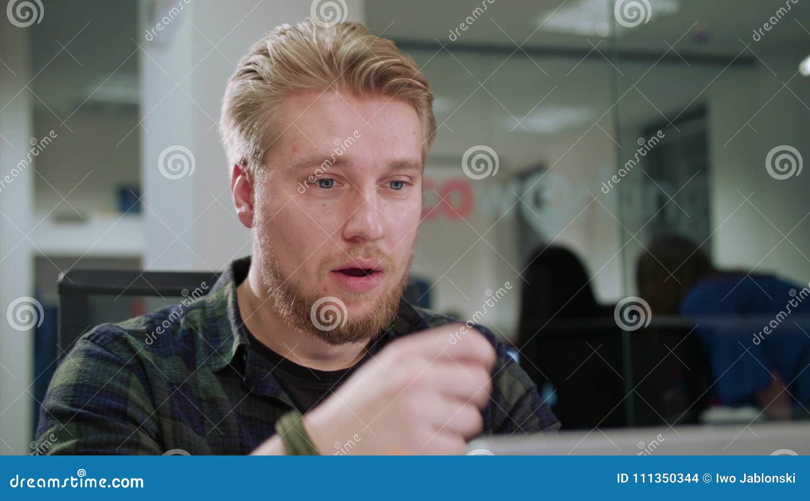 Young Blonde Man Headshot - wide 4