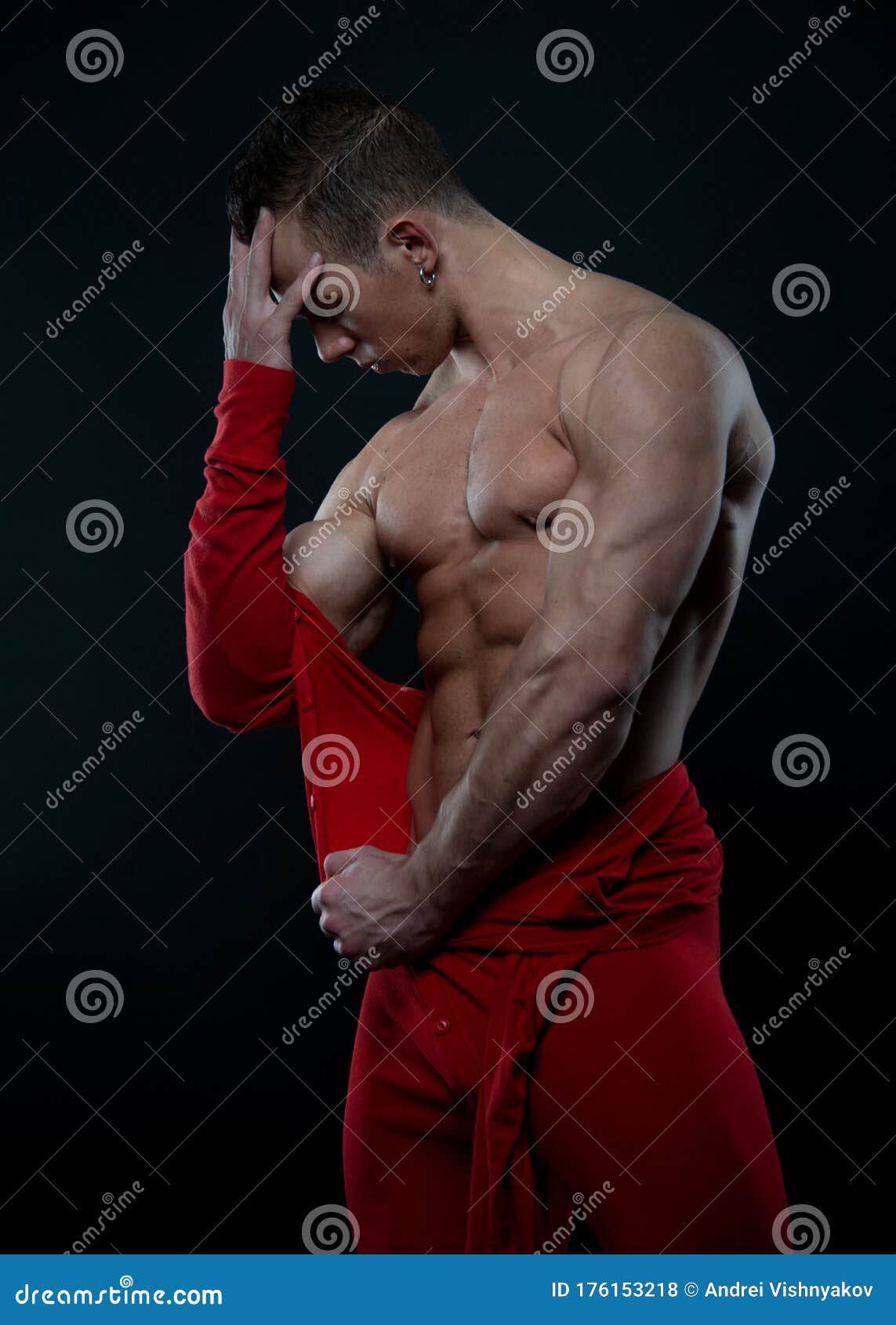 Young Bodybuilder Stock Photo Image Of Human Looking 176