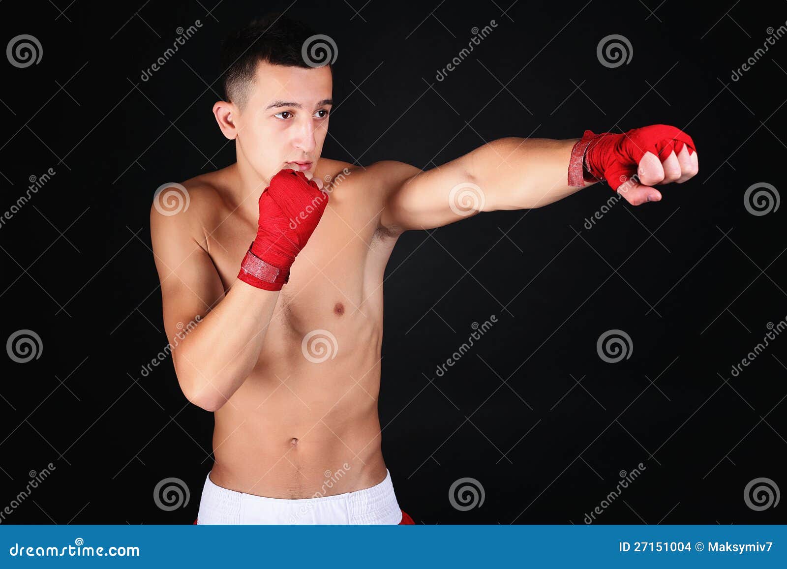 Young Boxer fighter stock photo. Image of body, fight 27151004