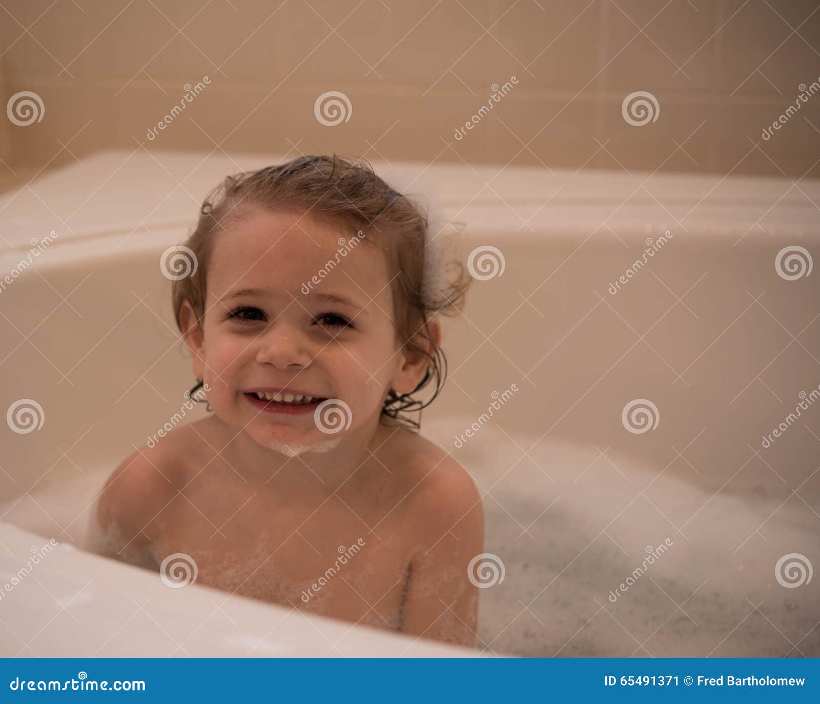 Young Boy In A Bubble Bath Stock Image Image Of Seat