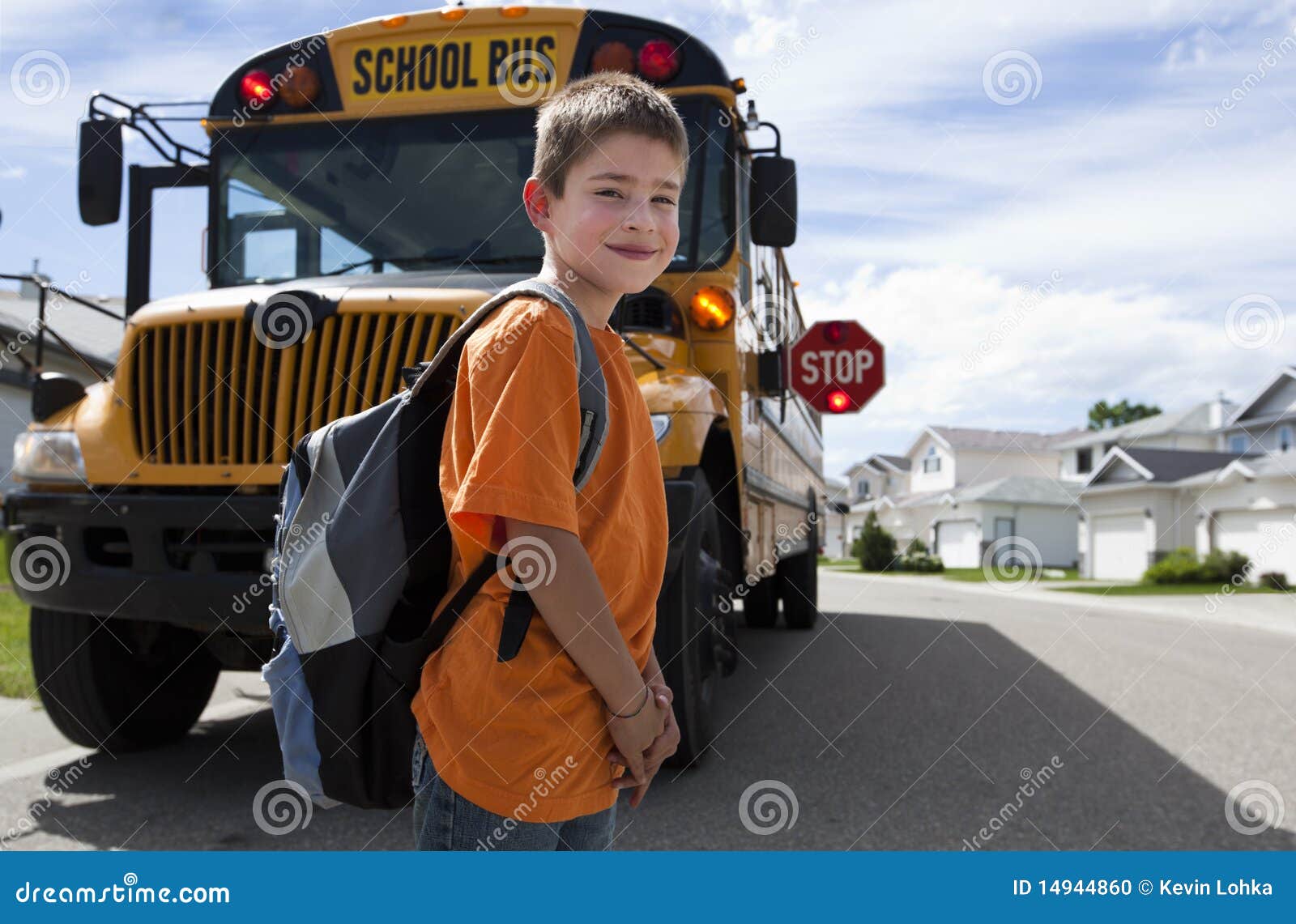 Two Yellow School Buses RoyaltyFree Stock Image