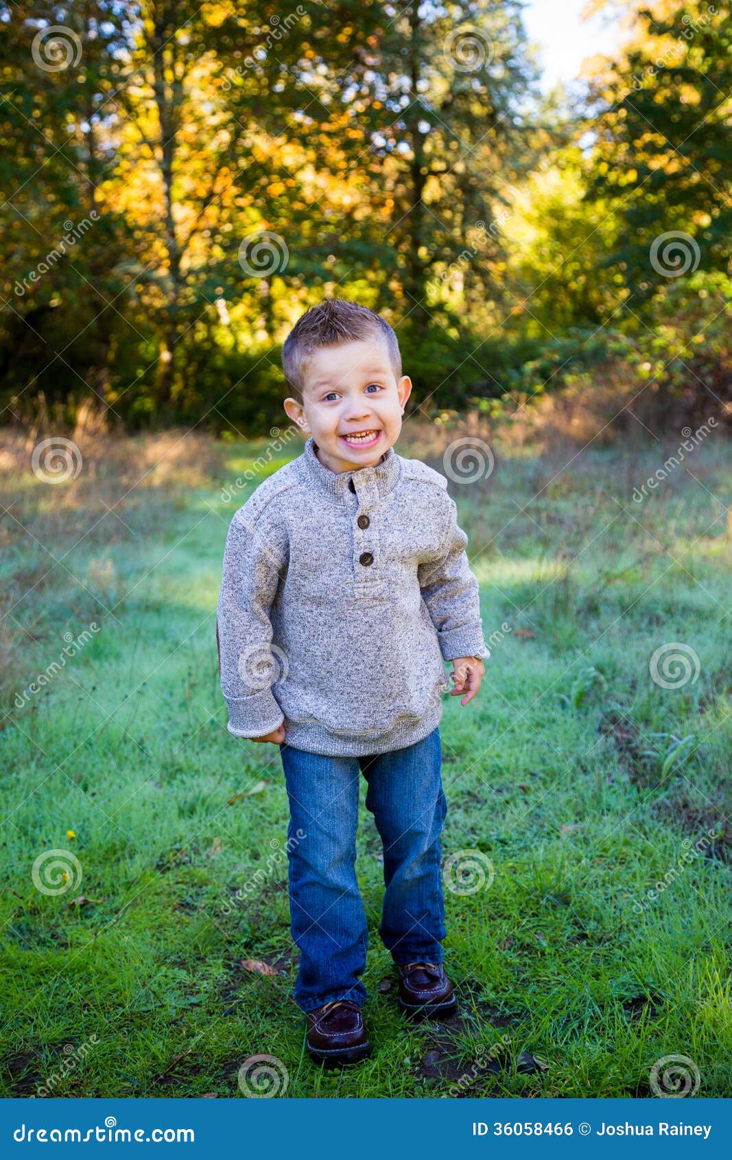 Young Boy Outdoors Portrait Stock Photo - Image of daytime, portraits ...