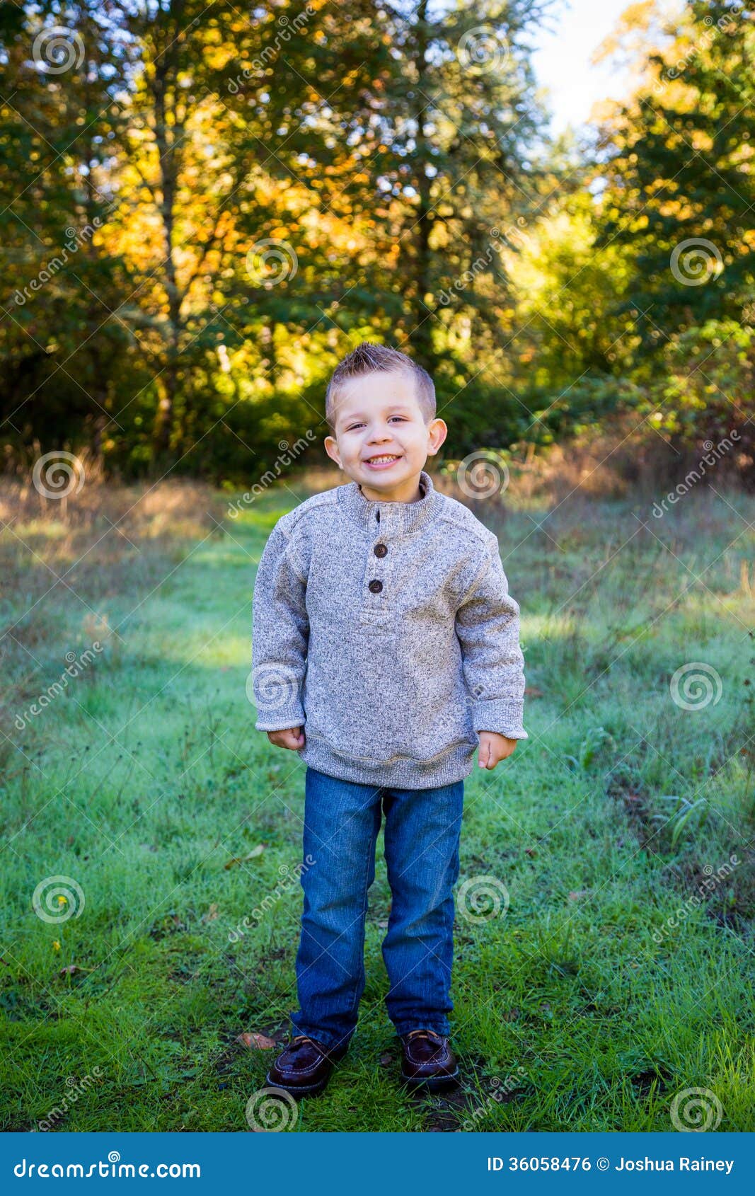 Young Boy Outdoors Portrait Stock Photo - Image of lighting, daylight ...