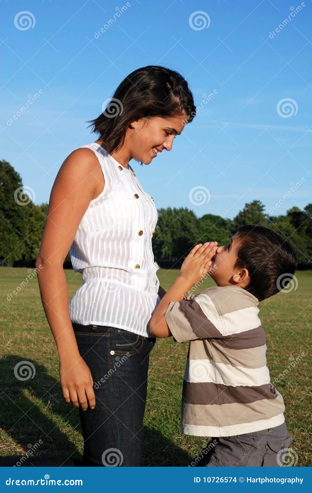 Young Boy Pleading Stock Images Image 10726574