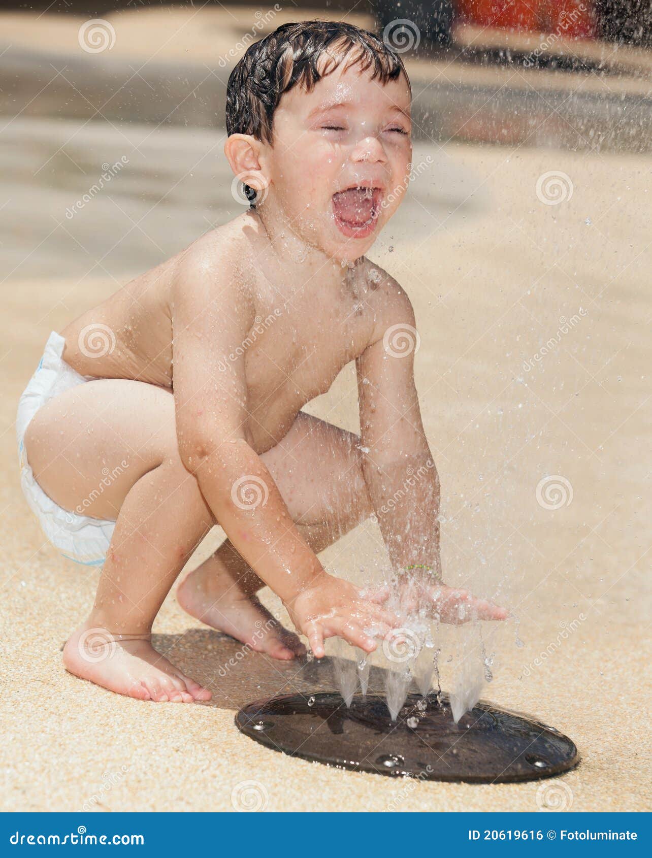 Young Teen Boy Wearing Diapers