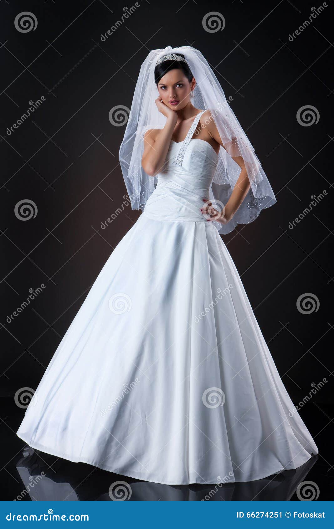 Young Bride stock image. Image of married, human, glamour 66274251