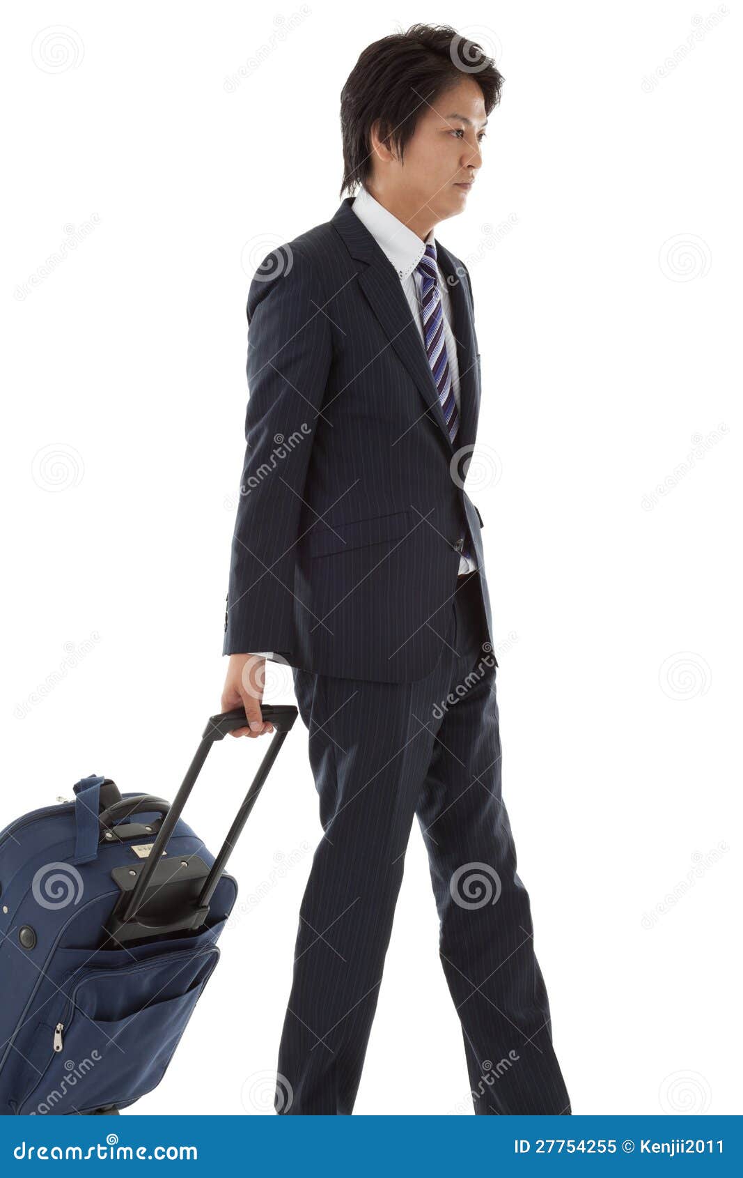 he is on business trip