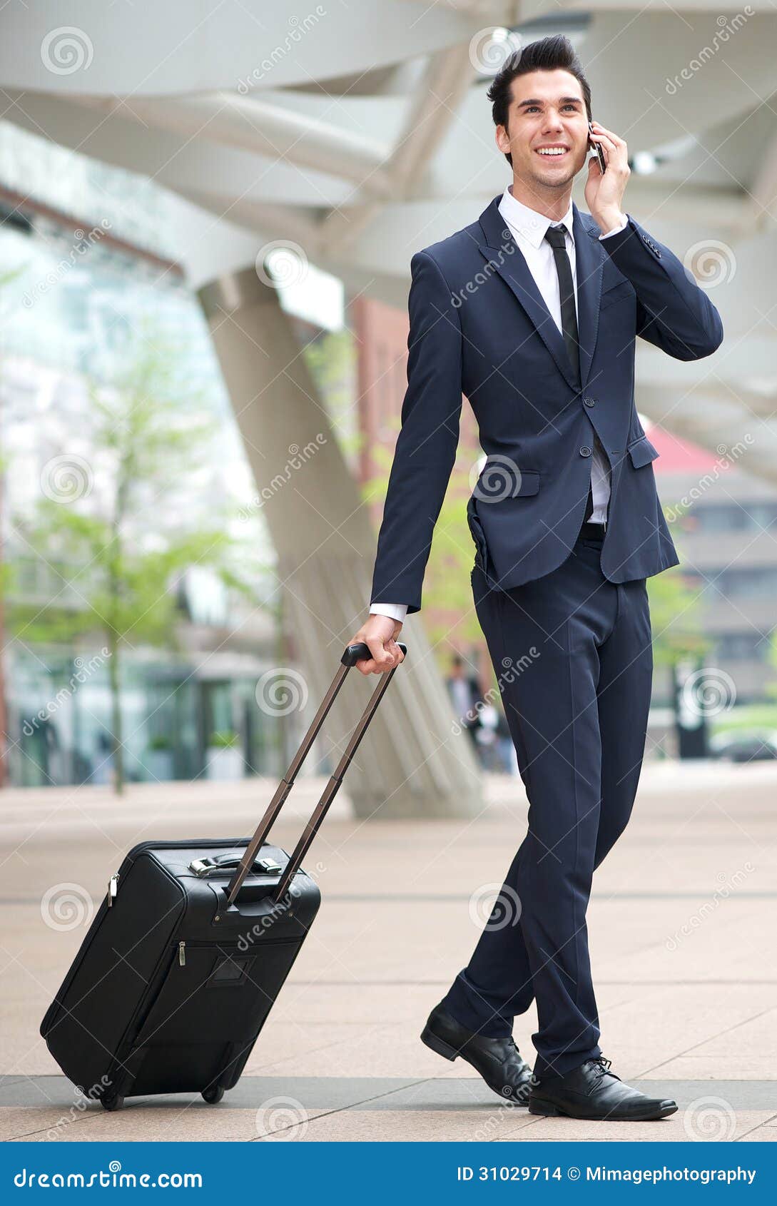 business man travelling