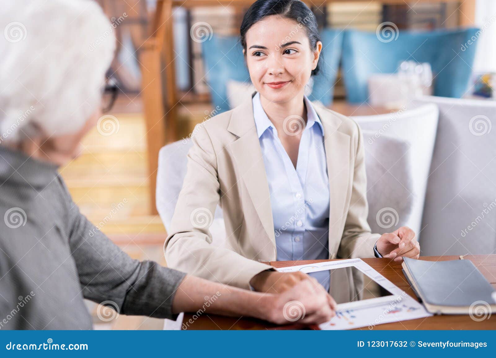 Insurance agent at work stock photo. Image of adult - 123017632