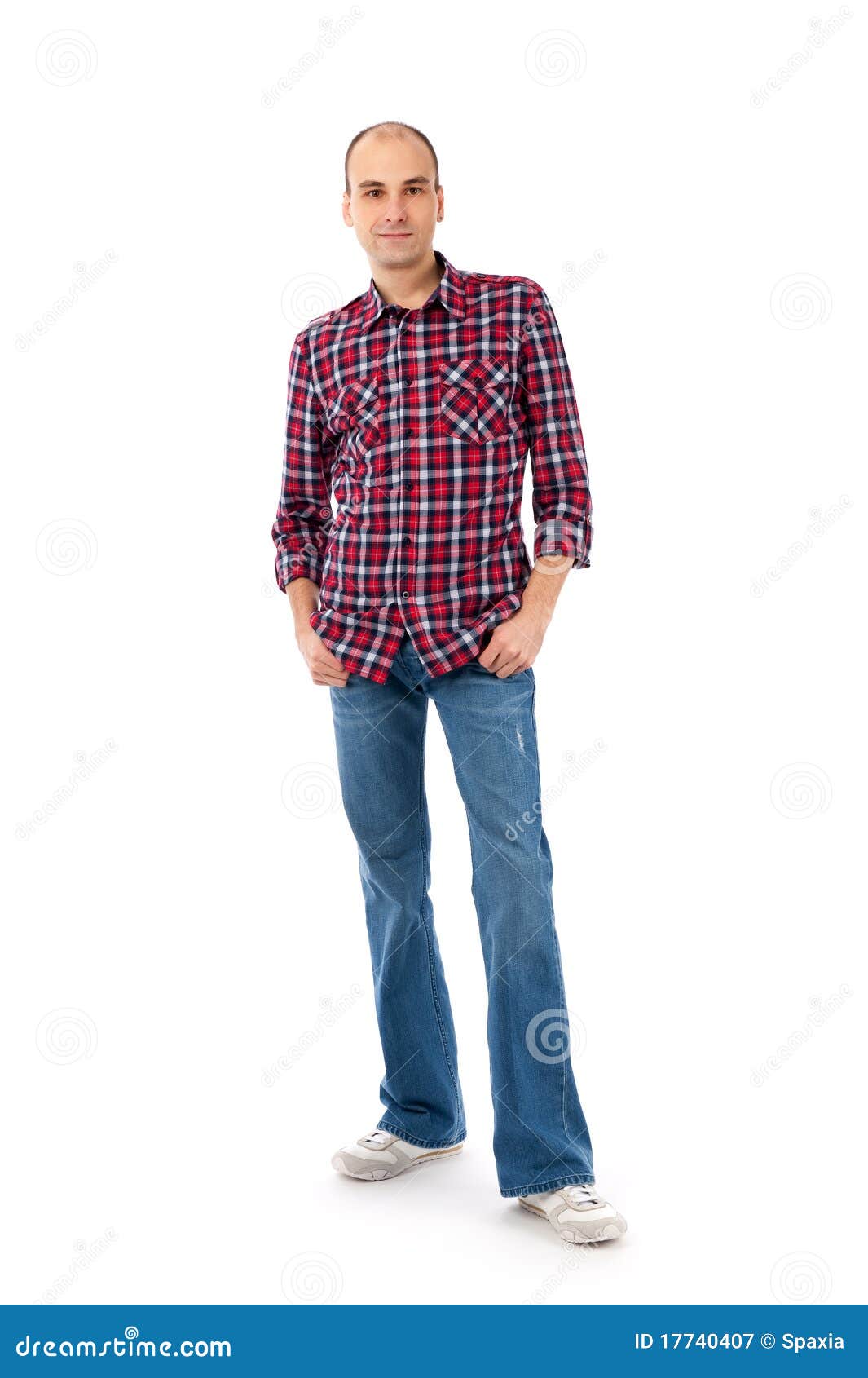 Young casual man full body stock image. Image of attire - 17740407
