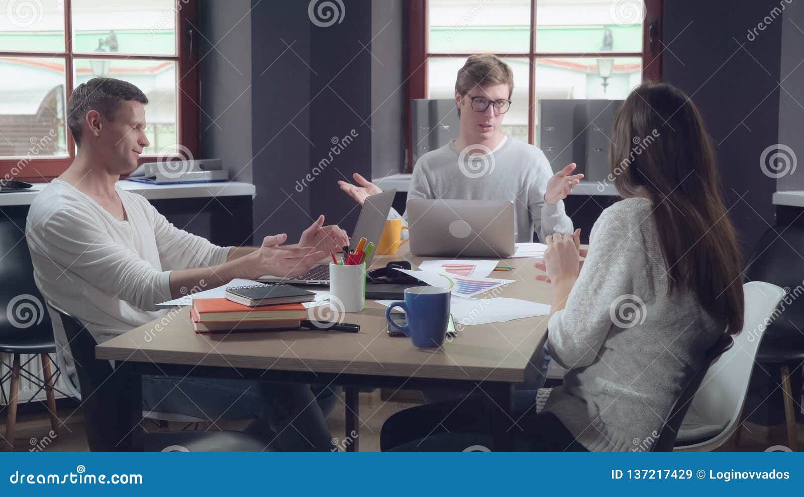 Funny Meeting in the Office. Stock Image - Image of indoors, professional: 137217429 Funny Meeting in the Office. Stock Image - Image of indoors, professional: 137217429