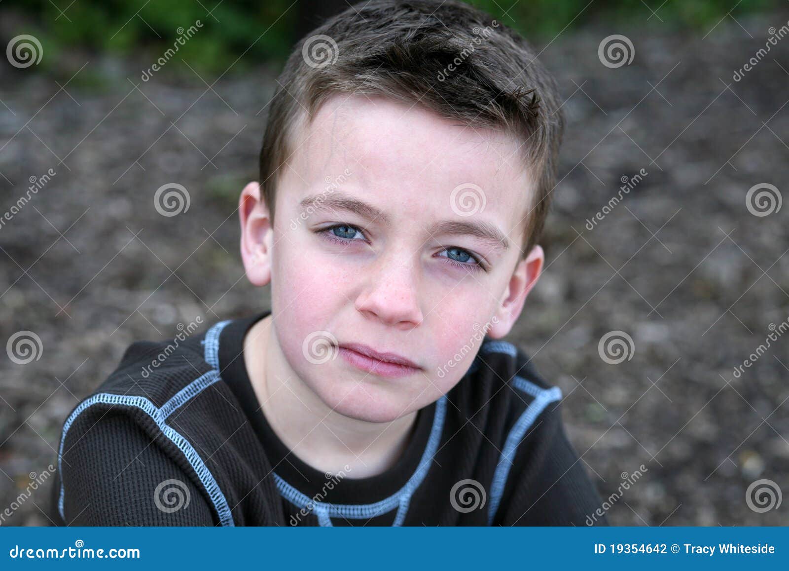 Young Caucasian Boy Smiling Stock Photo - Image of youth, young: 19354642