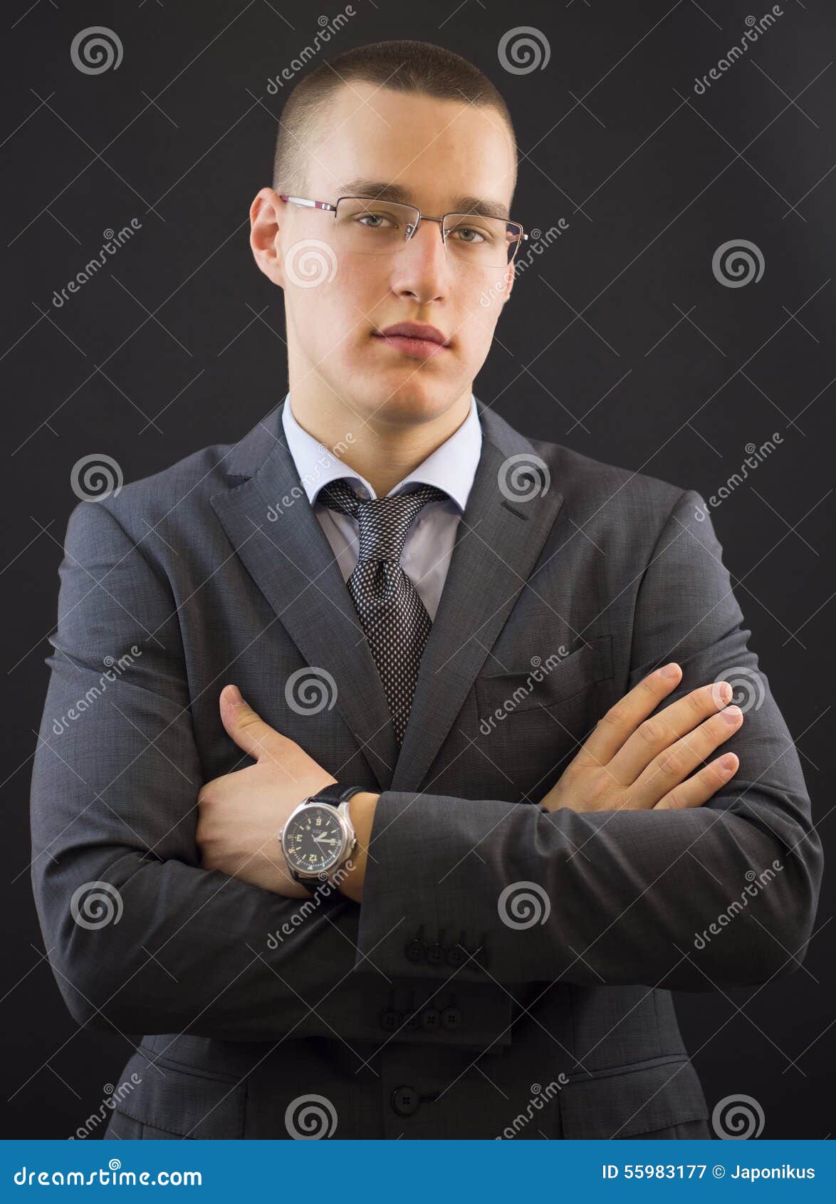 Young College Student in Suit Stock Image Image of attractive, joyful