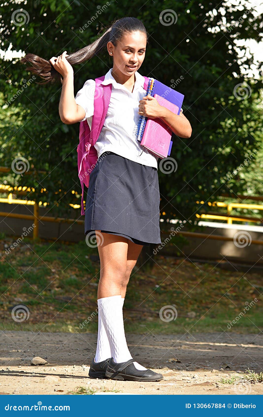 Latina School Girl