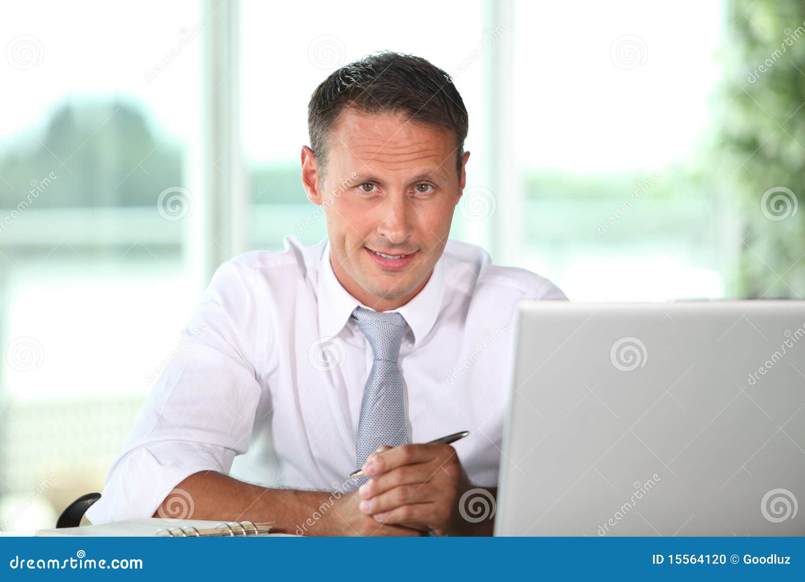 Young company manager stock photo. Image of business 15564120