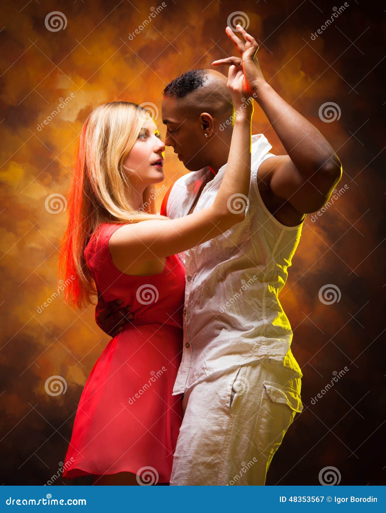 Young Couple Dances Caribbean Salsa Stock Image - Image of dancer ... Young Couple Dances Caribbean Salsa Stock Image - Image of dancer ...