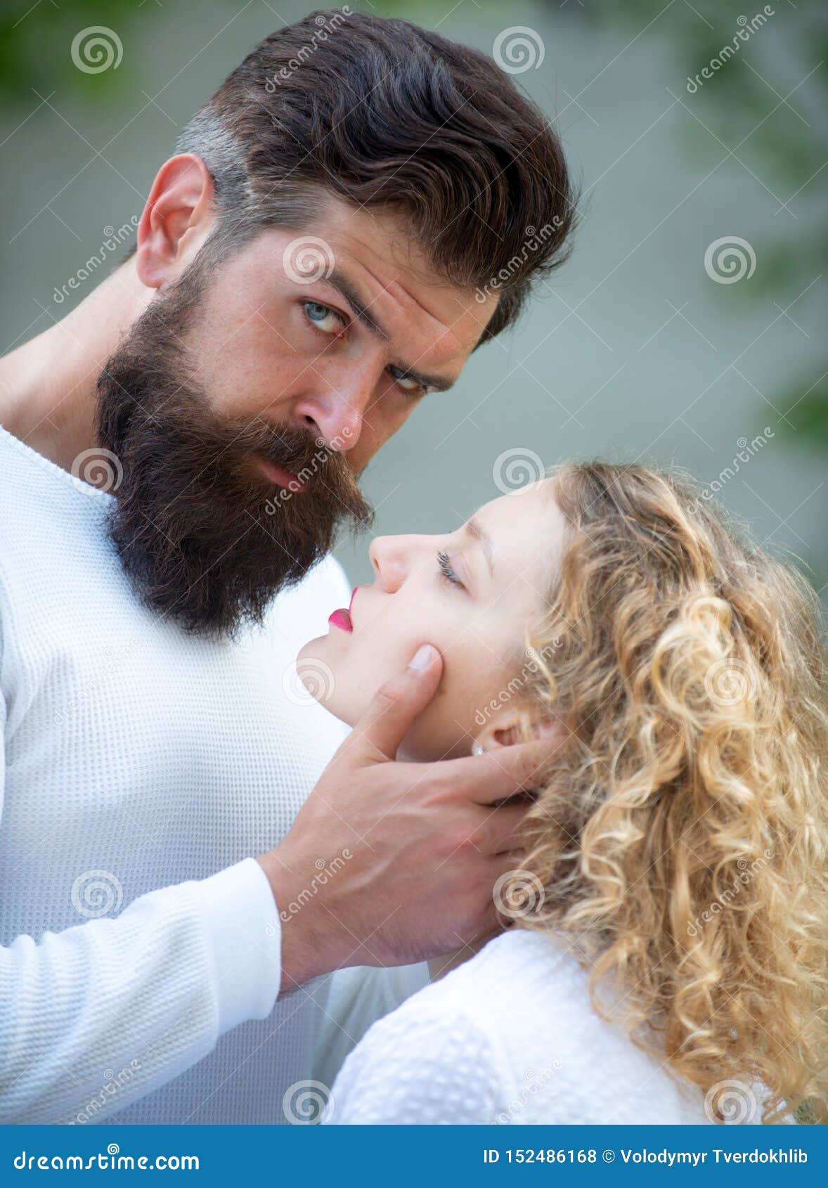 Young Couple Having Passionate Intense photo