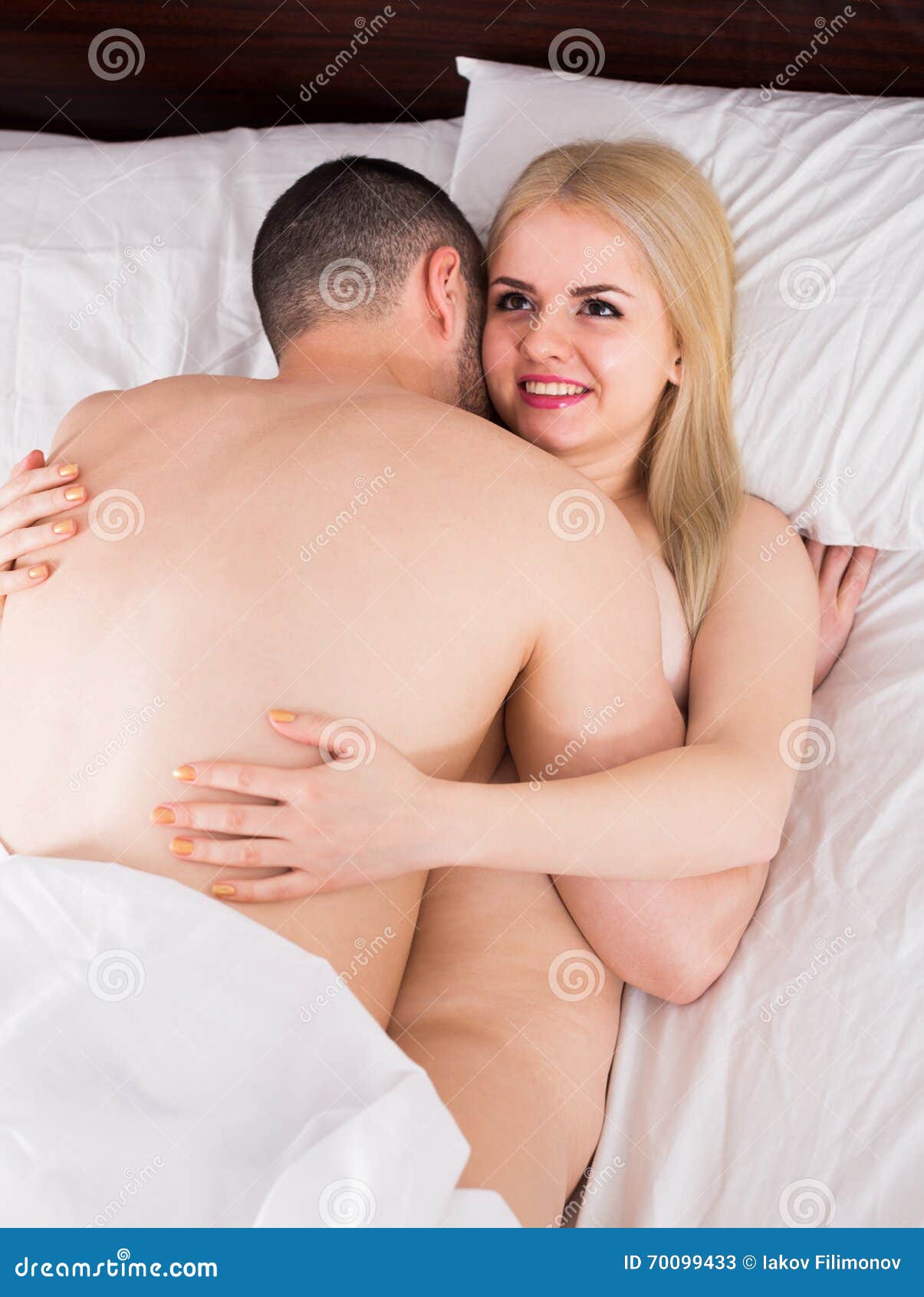 Young couple having sex stock image pic