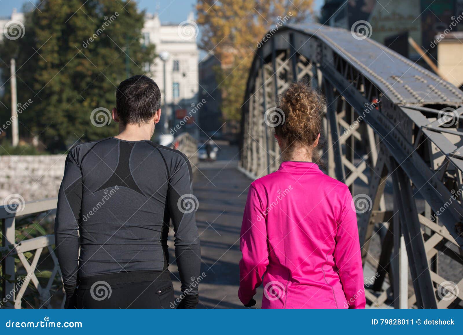 Young couple jogging stock image. Image of athletic, nature - 79828011