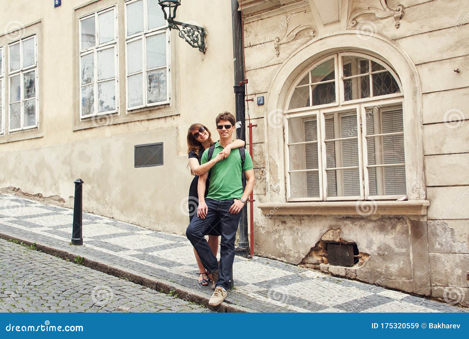 Czech streets couple