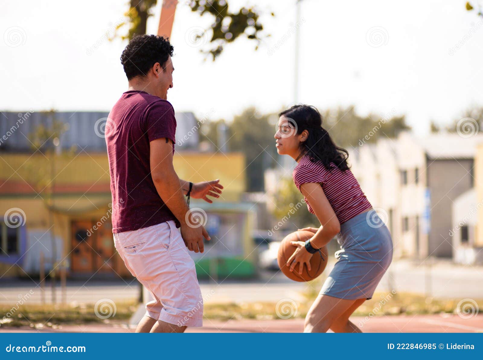 Friends against each other stock image. Image of leisure 222846985