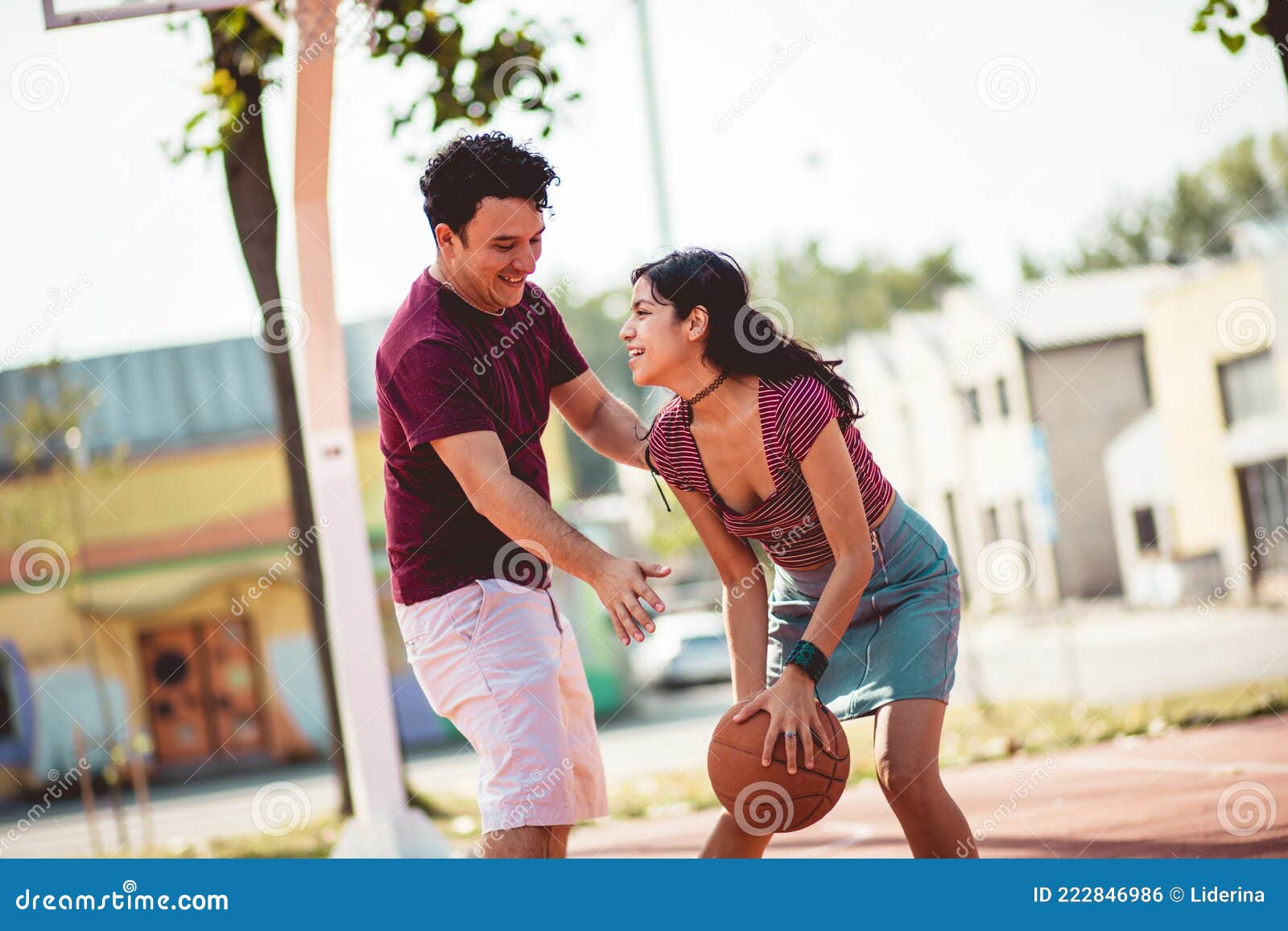 Give me the ball stock photo. Image of heterosexual - 222846986