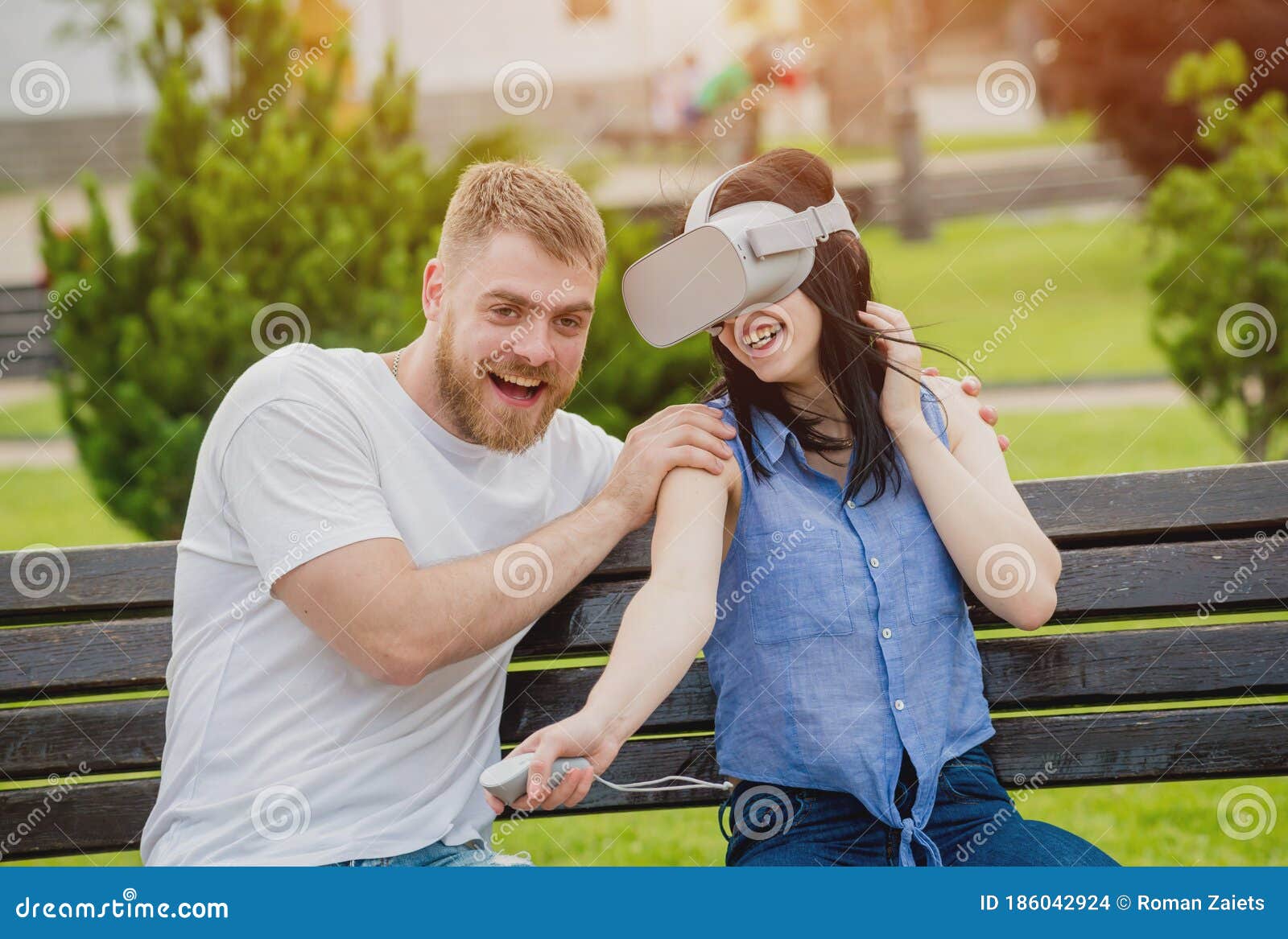 Virtual reality dating games