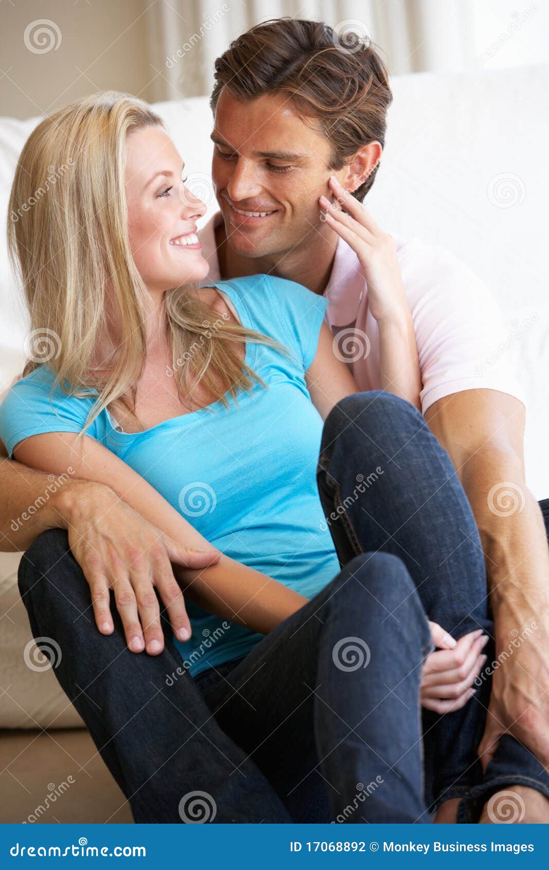young couple posing indoors 17068892