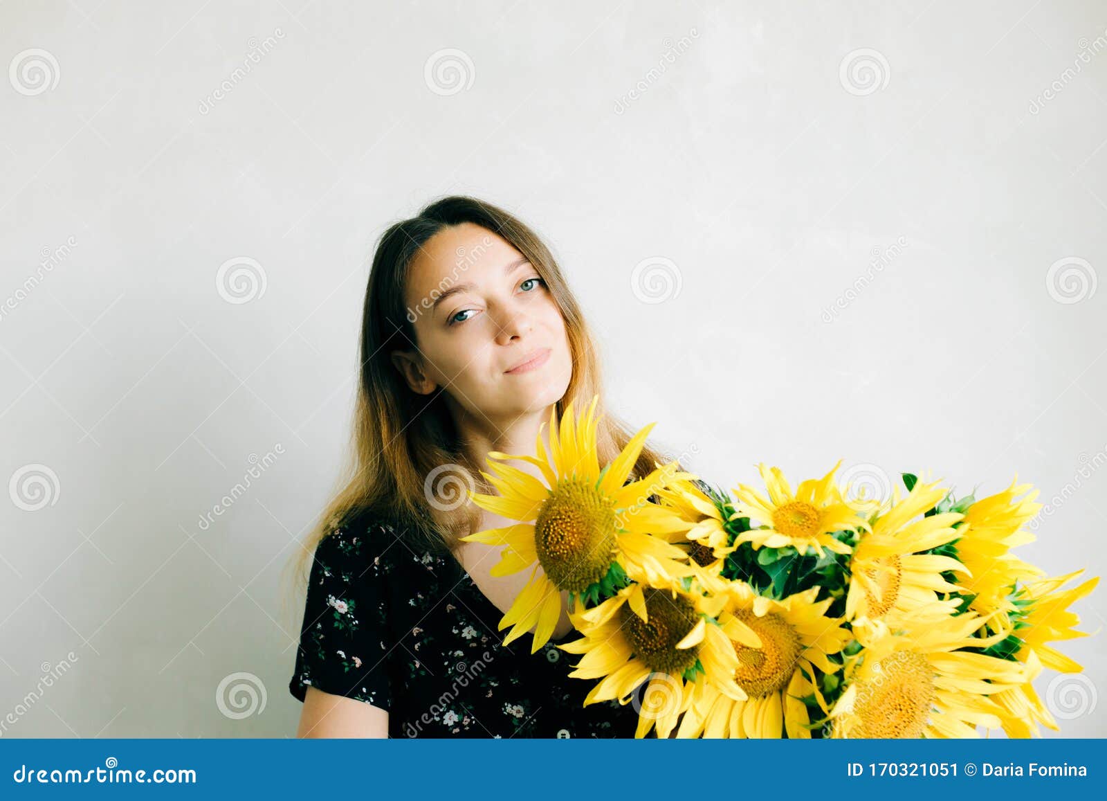 Young Flowers Cute Girls