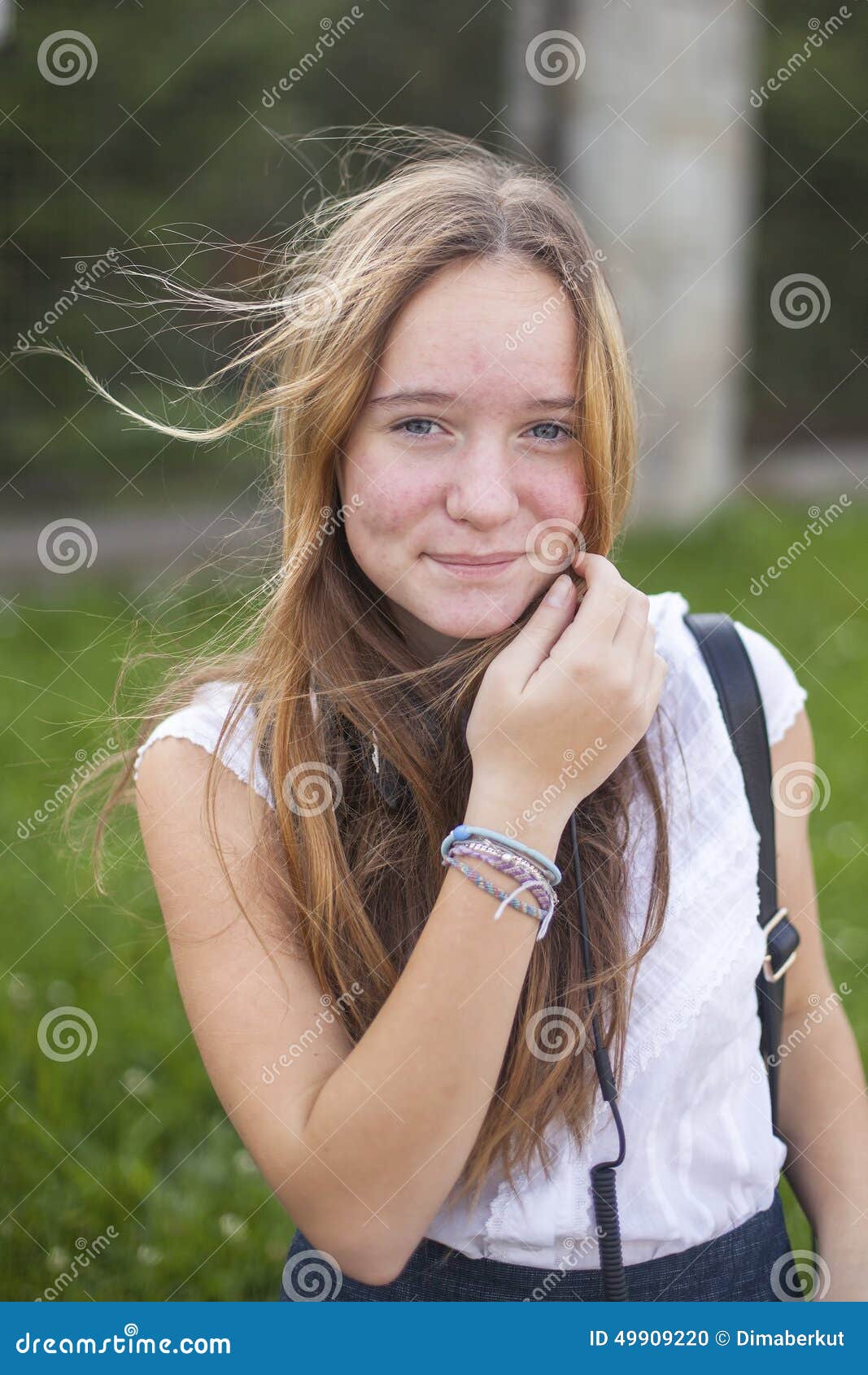 cute teen home alone