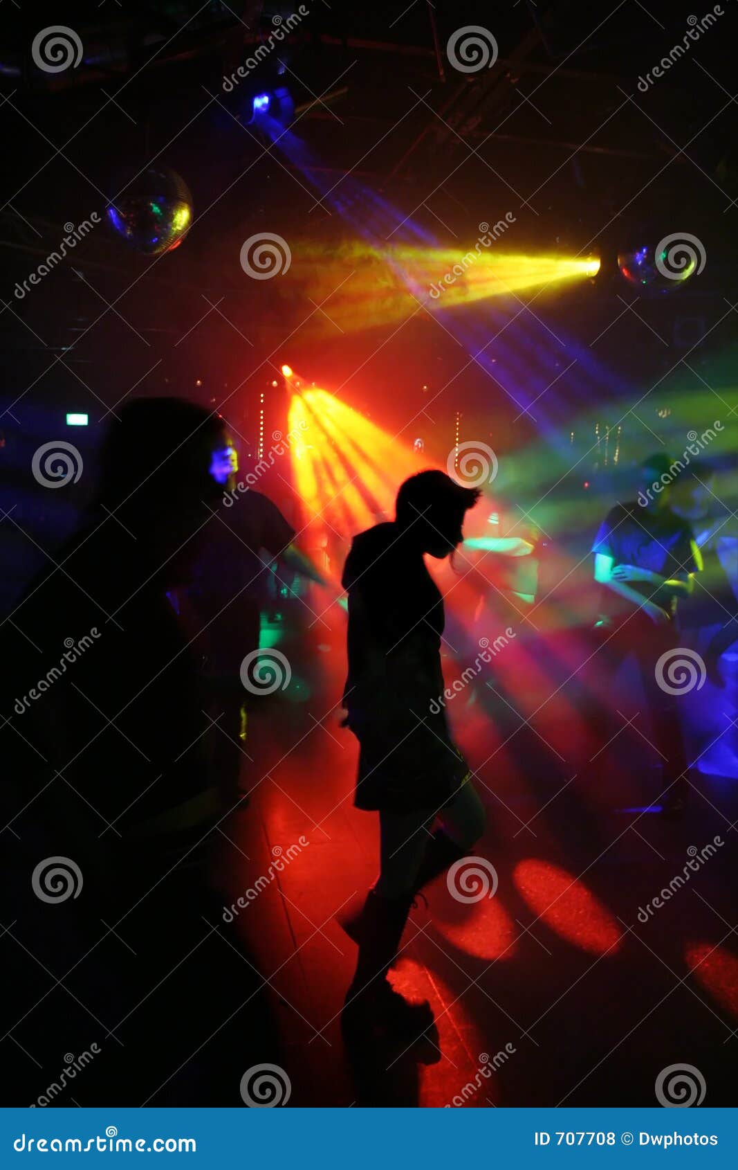 Young dancing woman stock photo. Image of people, nightclub - 707708