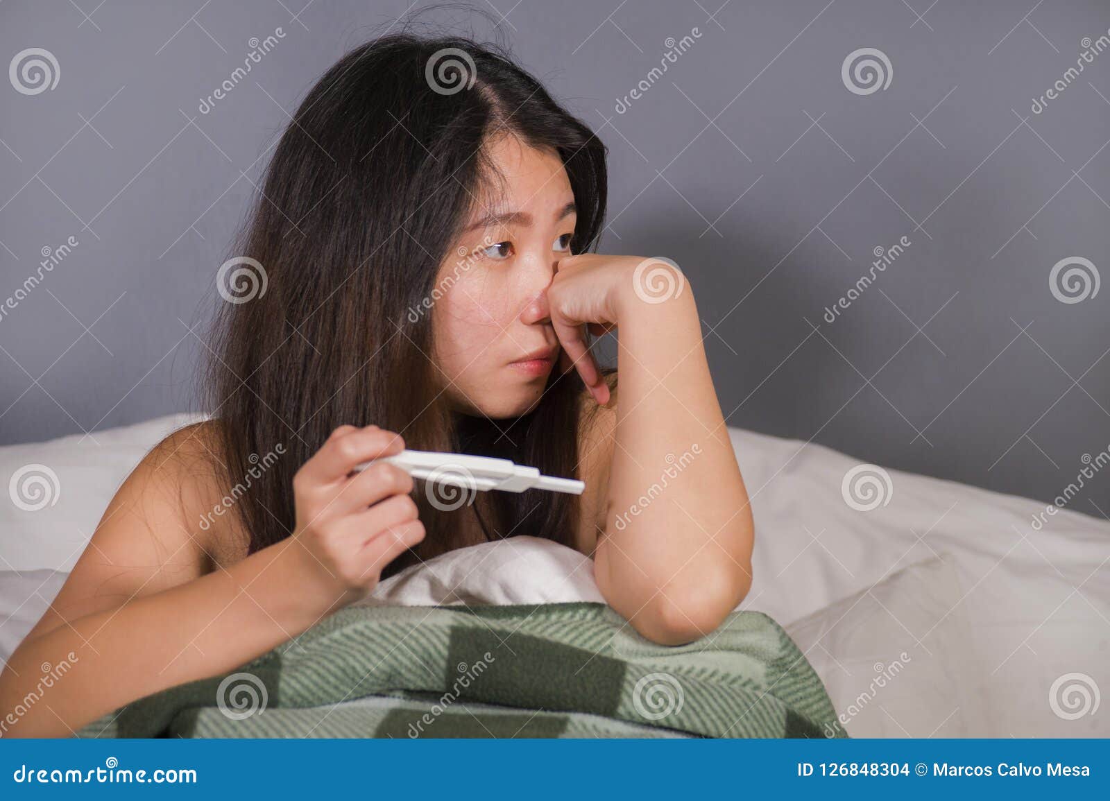 Young Depressed And Desperate Asian Korean Woman Crying And Scared Testing Positive Result On Pregnancy Test Alone In Bed Feeling Stock Photo - Image of positive, looking: 126848304 Young Depressed And Desperate Asian Korean Woman Crying And Scared Testing Positive Result On Pregnancy Test Alone In Bed Feeling Stock Photo - Image of positive, looking: 126848304