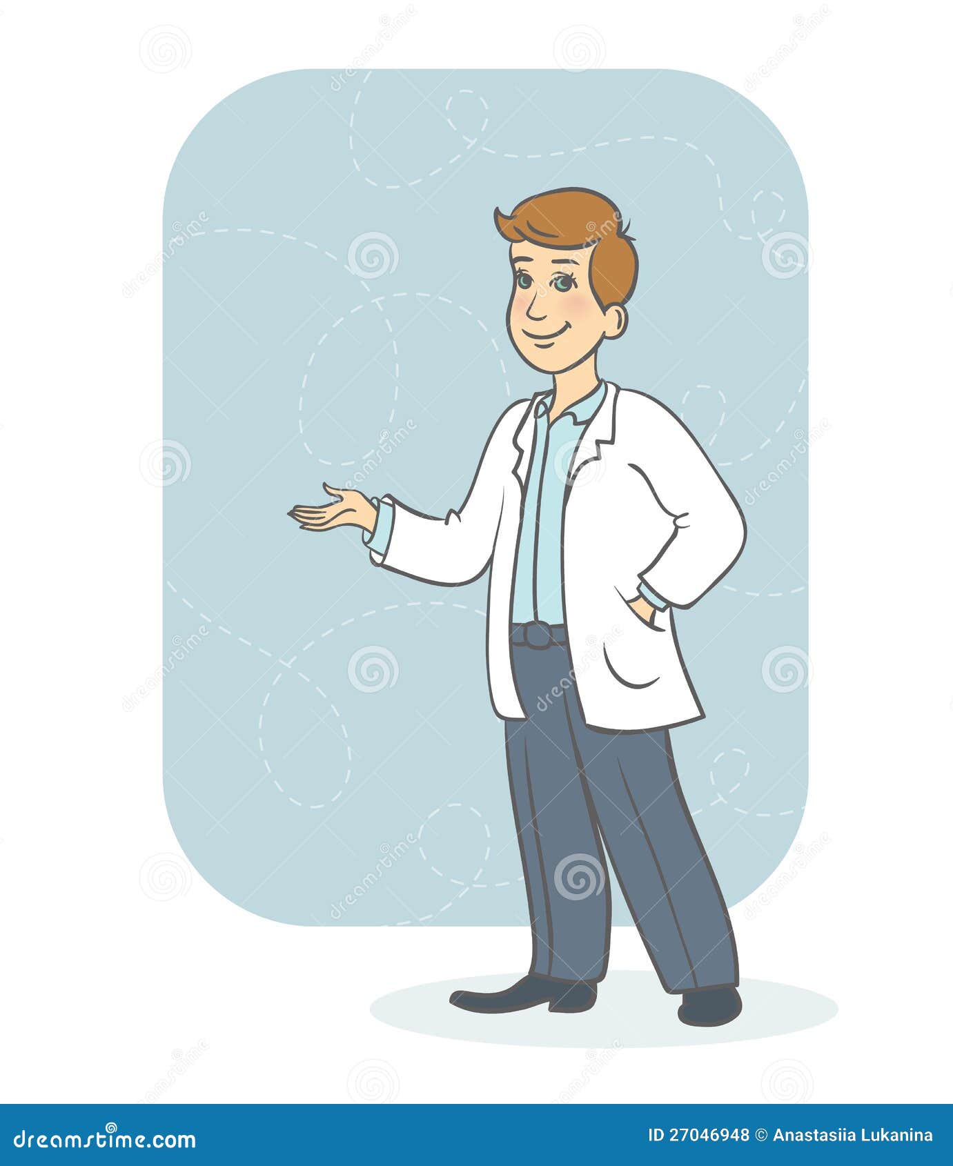 Young doctor stock vector. Illustration of physician - 27046948