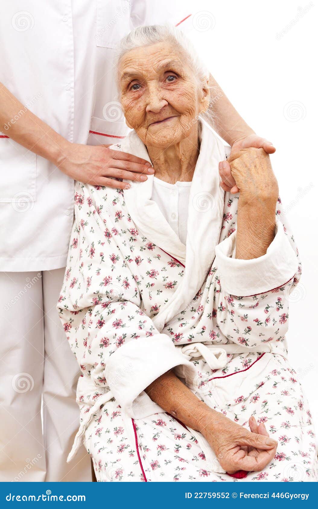 Young Doctor S Helping Hand for the Elder Ones Stock Photo Image of