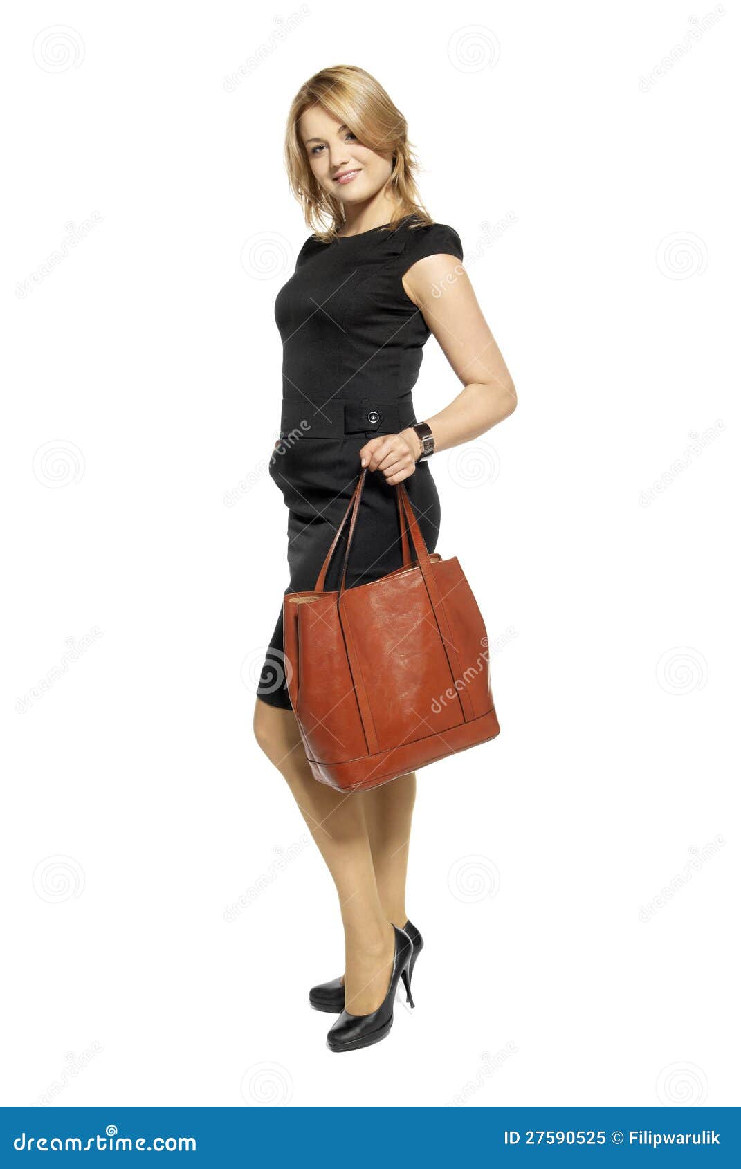 Young Elegance Woman stock image. Image of isolated, black 27590525