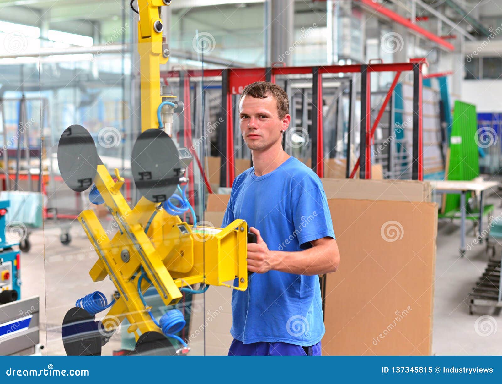 Employee Of An Unknown Manufacturing Company