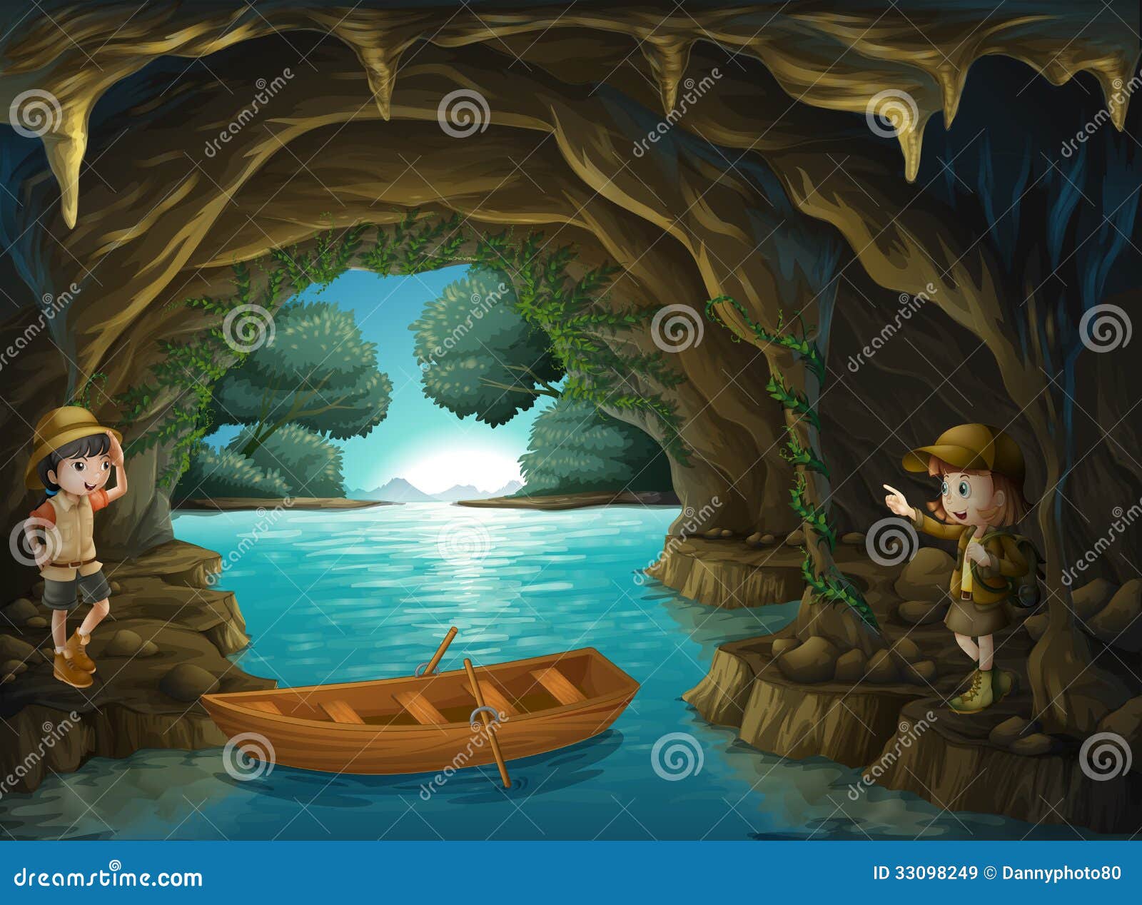 underwater cave clipart - photo #37