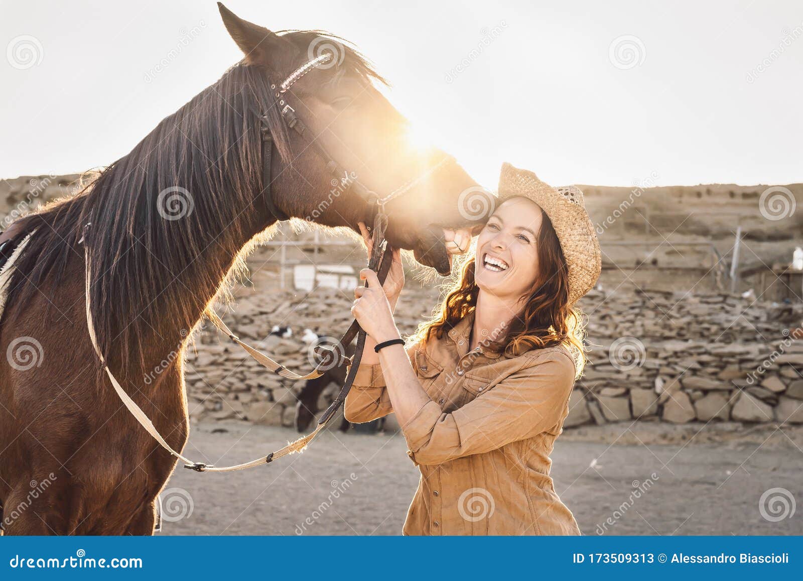 Young Farmer Having Fun with Horses Inside Stable - Happy Girl Playing with Animals in Corral Ranch Stock Image - Image of lifestyle, brown: 173509313 Young Farmer Having Fun with Horses Inside Stable - Happy Girl Playing with Animals in Corral Ranch Stock Image - Image of lifestyle, brown: 173509313