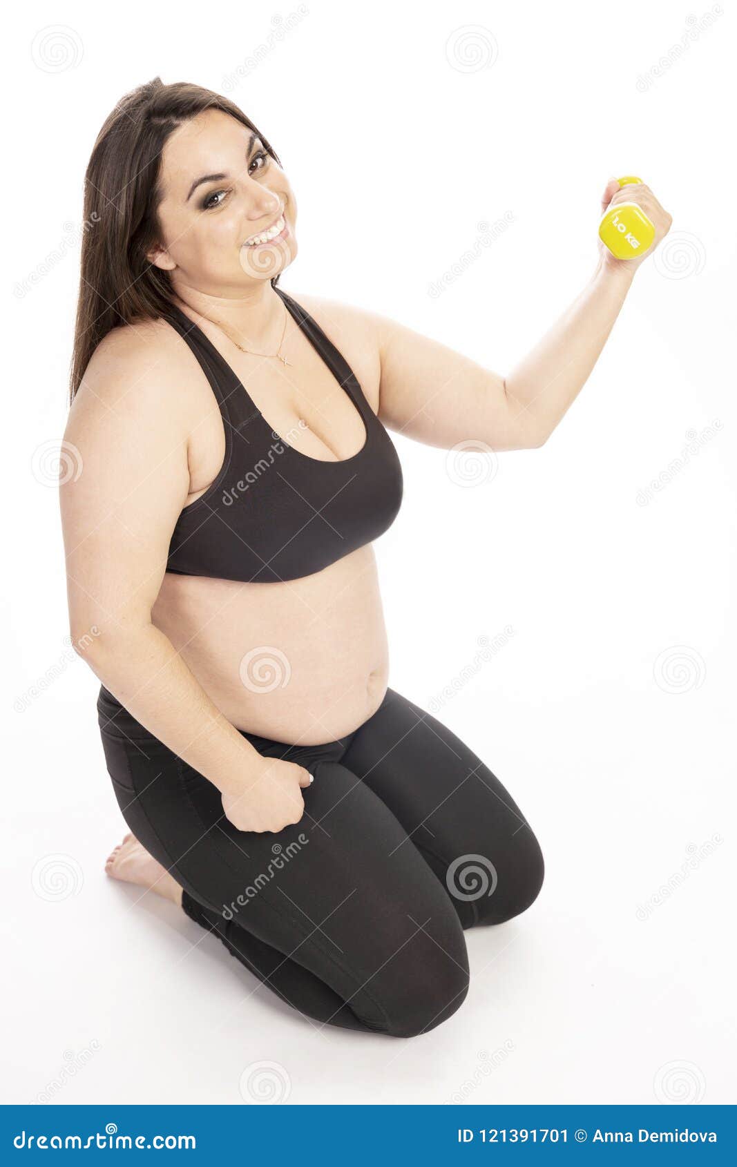 Young Fat Woman