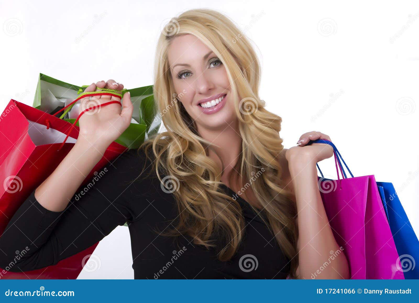 young female shopper