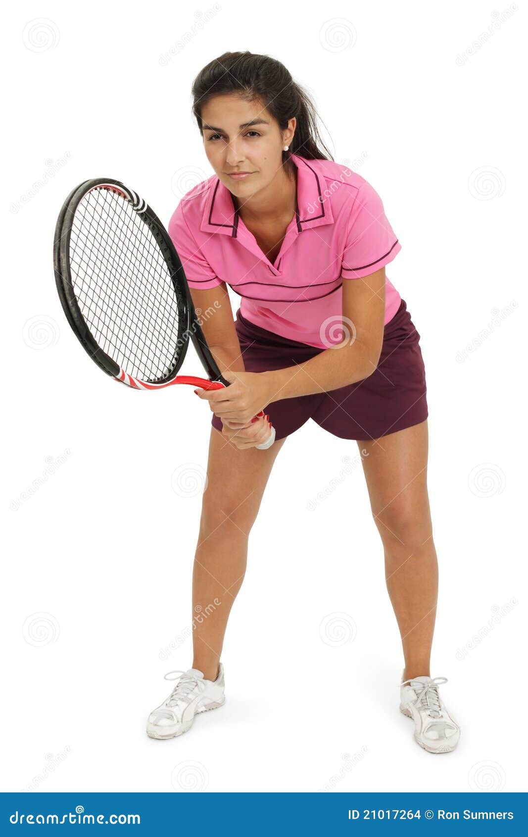 Young female tennis player stock photo. Image of isolated 21017264
