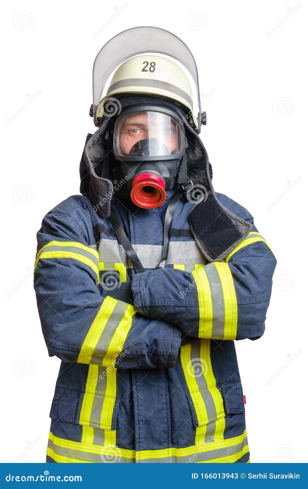 Protective Breathing Equipment PBE Or AVOX In Aviation Word Secured In Stowage On Aircraft Wall