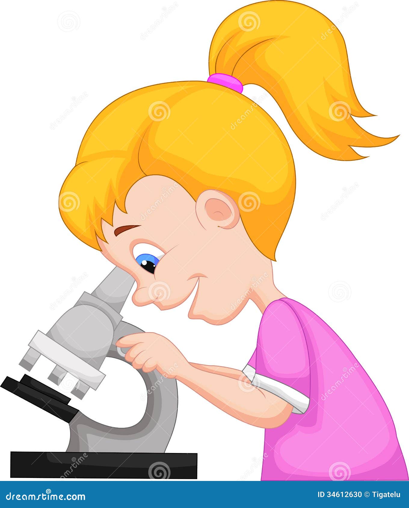 microscope clipart for kids