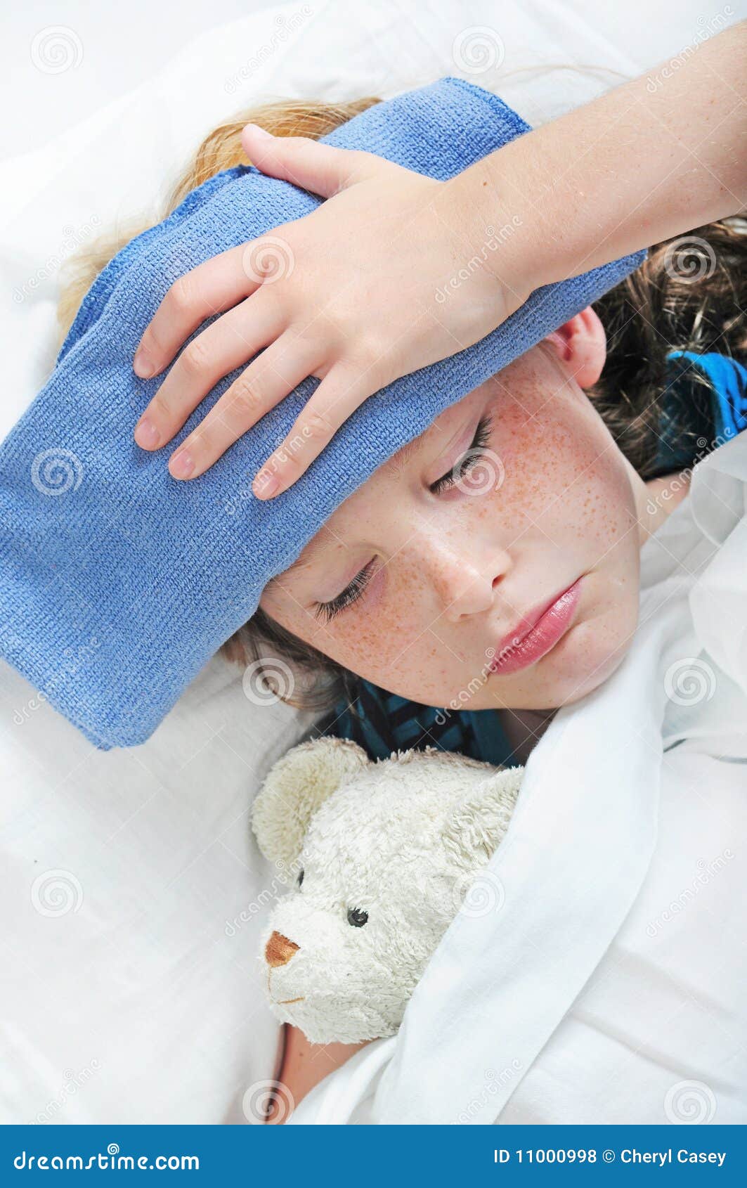 Young girl feeling sick stock photo. Image of cold, expression ...