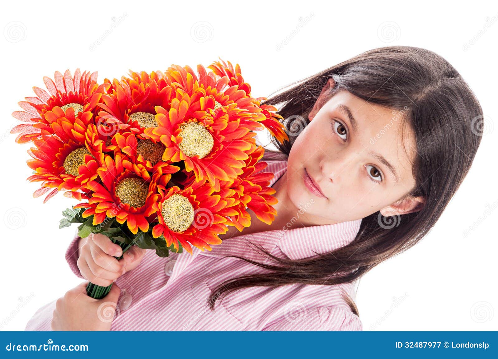Hold Bunch Flowers Upside Down / Woman holding bunch of ...