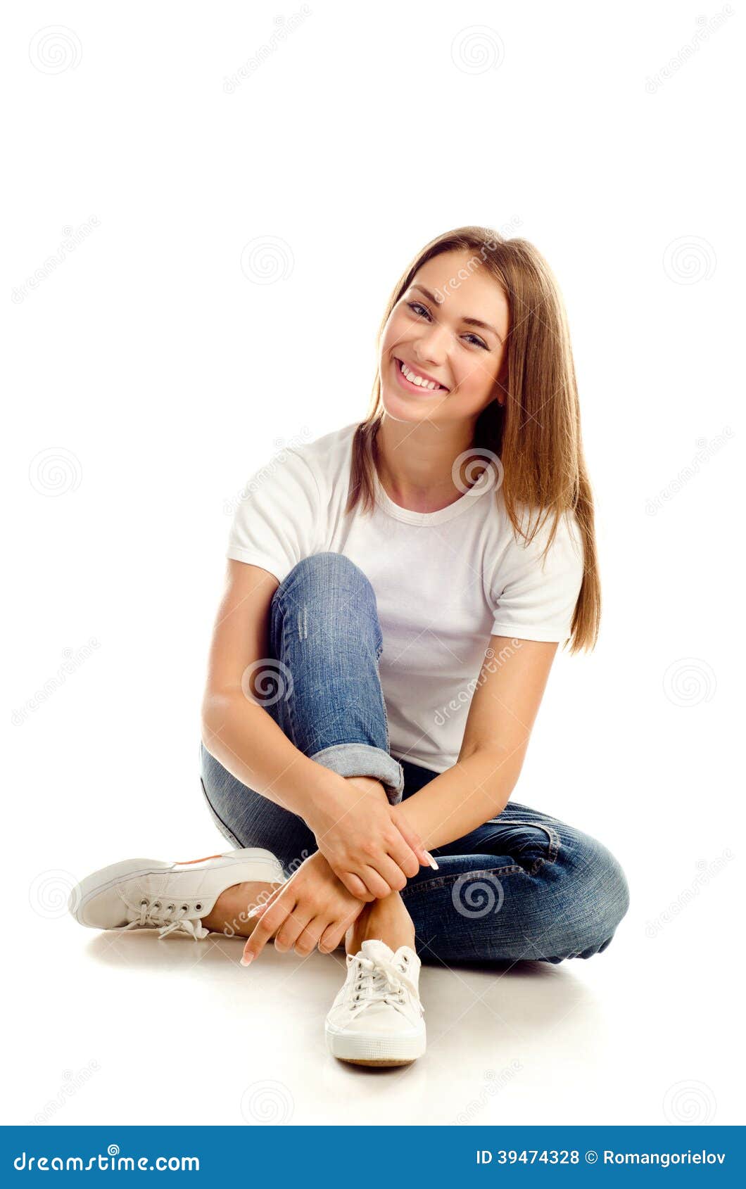 Young girl stock photo. Image of tshirt, student, person - 39474328