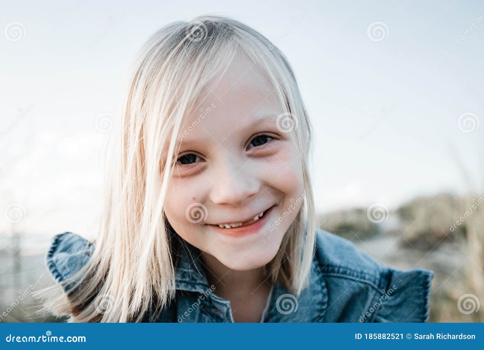 Young Girl Looking at the Camera Stock Image - Image of female ...