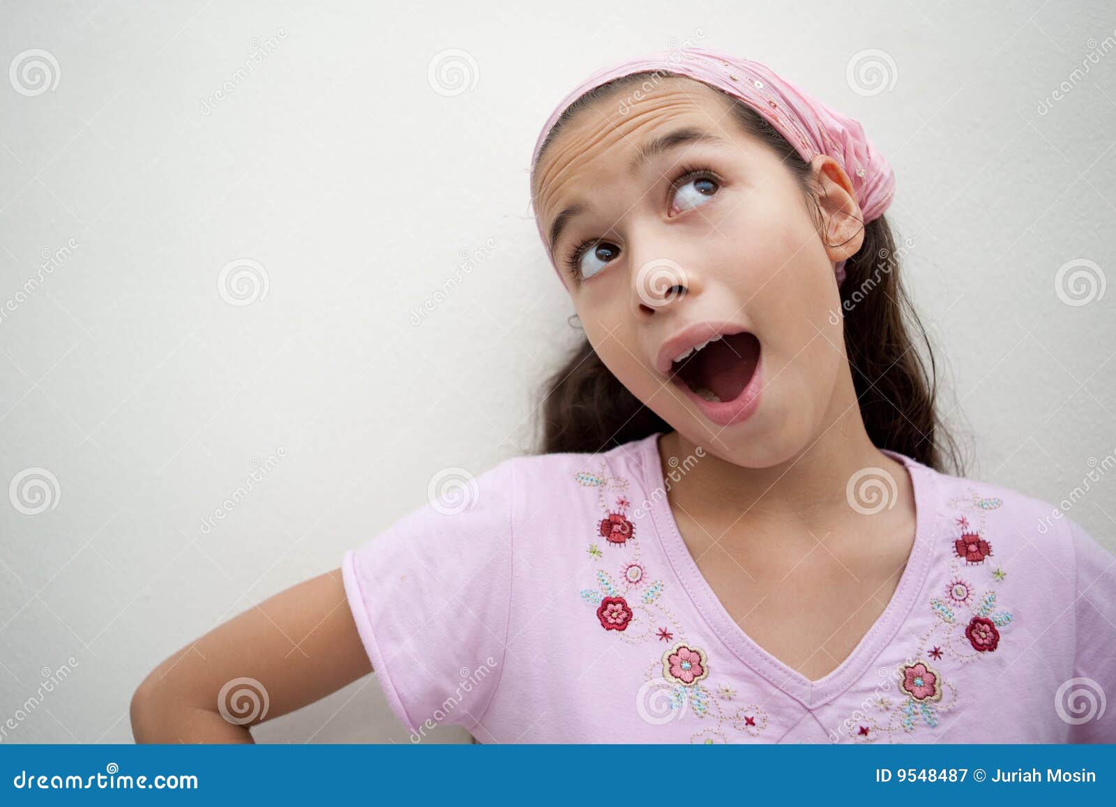 Young Girl With Mouth Open Royalty Free Stock Photography Image 9548