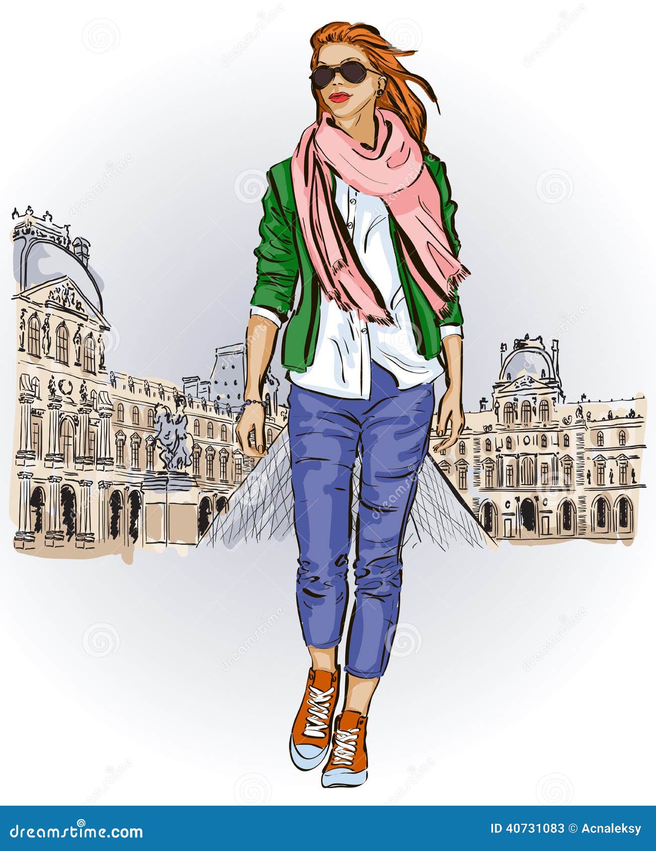 Young French Girl Style